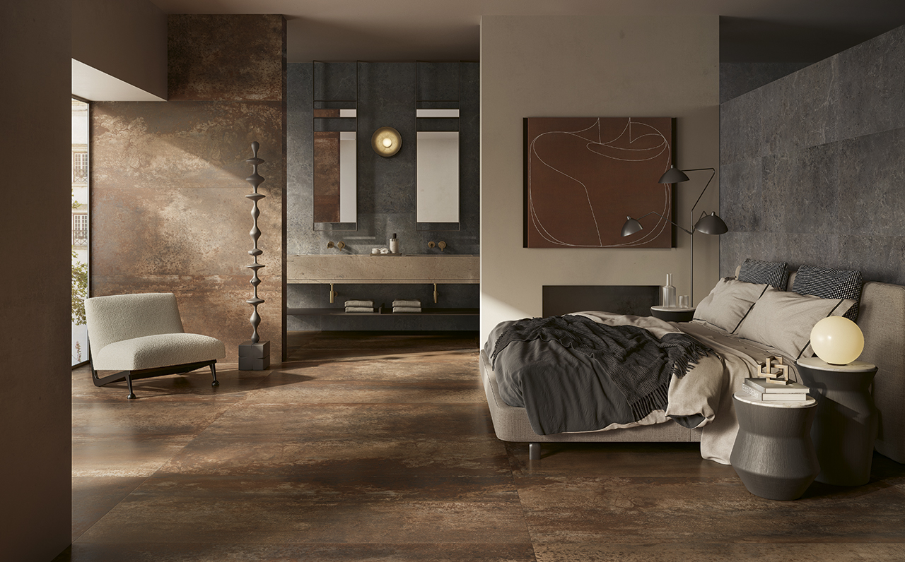 Serenissima Costruire metaallook tegels