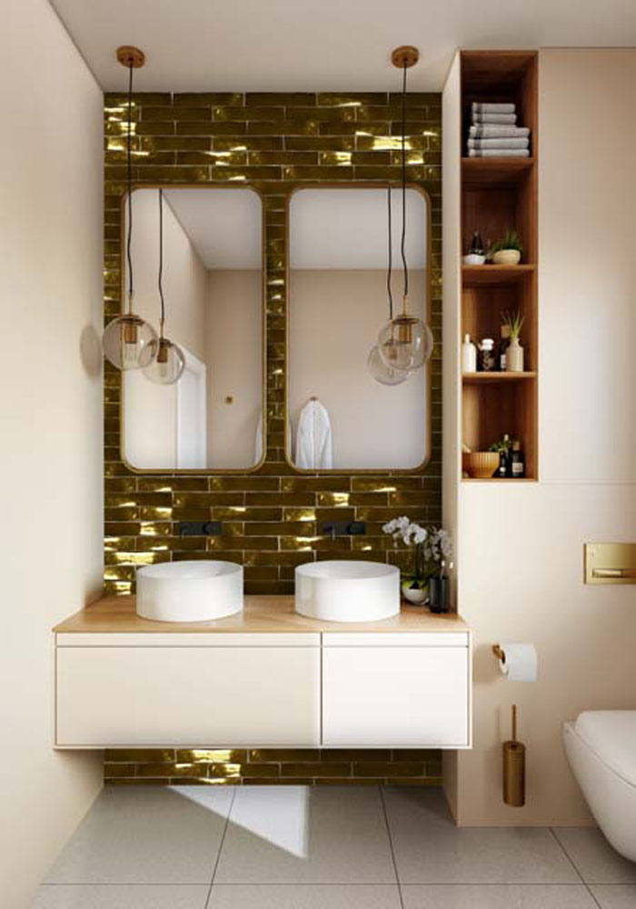 Vanhuus Bling Gold wandtegels